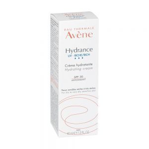 Avene Hydrance UV Riche bogaty krem nawilżający spf30 do skóry wrażliwej suchej i bardzo suchej 40 ml