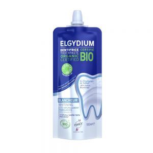 Elgydium Bio wybielająca organiczna pasta do zębów 100 ml