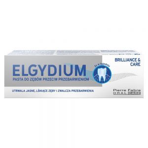 Elgydium Brilliance&Care pasta do zębów przeciw przebarwieniom 30 ml