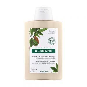 Klorane szampon z organicznym masłem Cupuacu do włosów suchych 200 ml (nowa formuła)