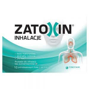 Zatoxin Inhalacje roztwór do inhalacji x 10 fiolek po 3 ml