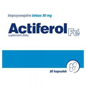 Actiferol Fe 30 mg x 30 kaps