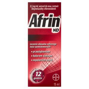 Afrin ND aerozol do nosa 15 ml (KRÓTKA DATA)