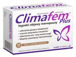 Climafem Plus x 30 tabletek powlekanych