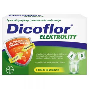 Dicoflor Elektrolity x 12 saszetek (6 porcji) (KRÓTKA DATA)