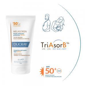 Ducray melascreen fluid ochronny przeciw przebarwieniom SPF50+ 50 ml