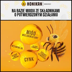 Honikan Immuno syrop na odporność i energię 120 ml (KRÓTKA DATA)