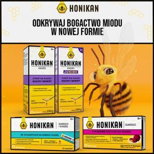 Honikan Immuno syrop na odporność i energię 120 ml (KRÓTKA DATA)