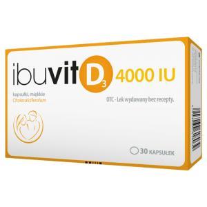 Ibuvit D3 4000 IU x 30 kaps (KRÓTKA DATA)