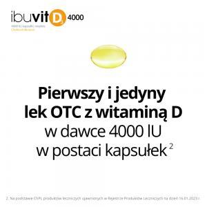 Ibuvit D3 4000 IU x 30 kaps (KRÓTKA DATA)
