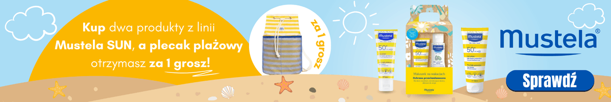 Mustela SUN - plecak plażowy za 1 grosz >>