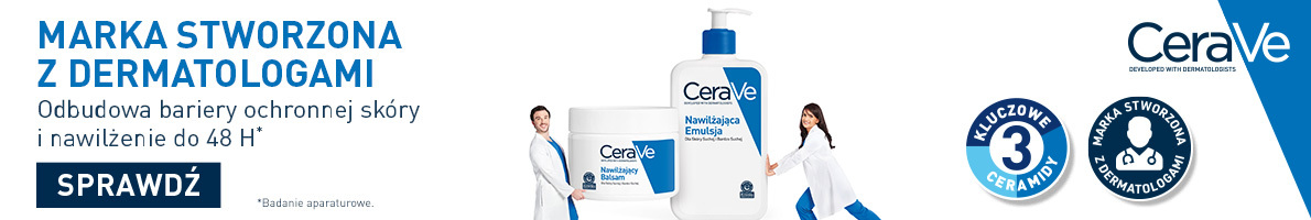 CeraVe - marka stworzona z dermatologami >>