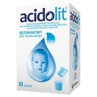 Acidolit bezsmakowy dla niemowląt x 10 sasz po 4,4g (KRÓTKA DATA)