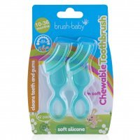 Brush-Baby Chewable Toothbrush gryzaki 10-36 miesięcy x 2 szt
