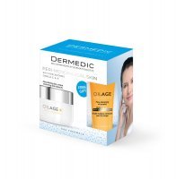 Dermedic Oilage promocyjny zestaw - naprawczy krem na dzień 50 ml + olejowy syndet do mycia twarzy 25 ml