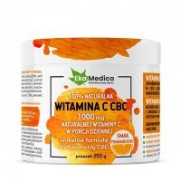 EkaMedica Witamina C CBC pomarańcza 250 g