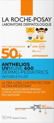 La Roche-Posay Anthelios UVMUNE 400 DERMO-PEDIATRICS niewidoczny fluid spf50 50 ml