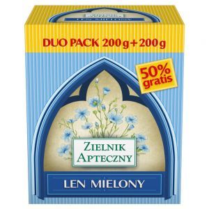 Len mielony 200 g + 200 g (Polpharma)