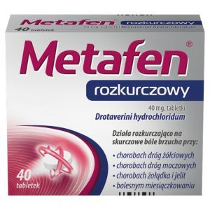 Metafen rozkurczowy 40 mg x 40 tabl (KRÓTKA DATA)