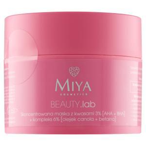 Miya Cosmetics Beauty.Lab skoncentrowana maska z kwasami 3% (AHA+BHA ) + kompleks 6% 50 g (KRÓTKA DATA)