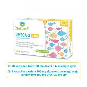 Naturell Omega-3 baby x 40 kaps