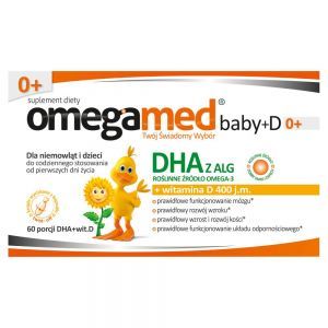 Omegamed Baby+D 0+ x 60 kaps