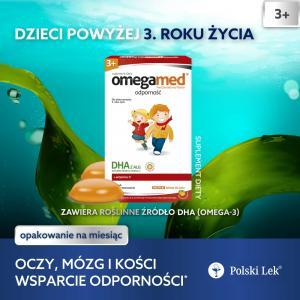 Omegamed Odporność 3+ x 30 pastylek do żucia (KRÓTKA DATA)