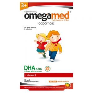 Omegamed Odporność 3+ x 30 pastylek do żucia