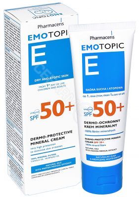 Pharmaceris E - Emotopic dermo-ochronny krem mineralny SPF50+ 75 ml