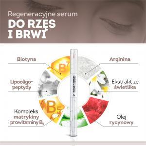 Regenerum serum regeneracyjne do brwi i rzęs 4 ml + 7 ml (KRÓTKA DATA)