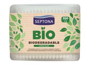 Septona BIO patyczki kosmetyczne biodegradowalne x 200 szt