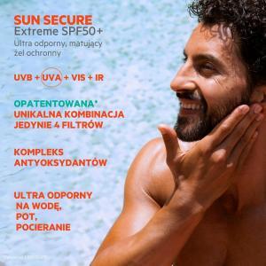 Svr Sun Secure Extreme - matujący żel ochronny spf50+ 50 ml