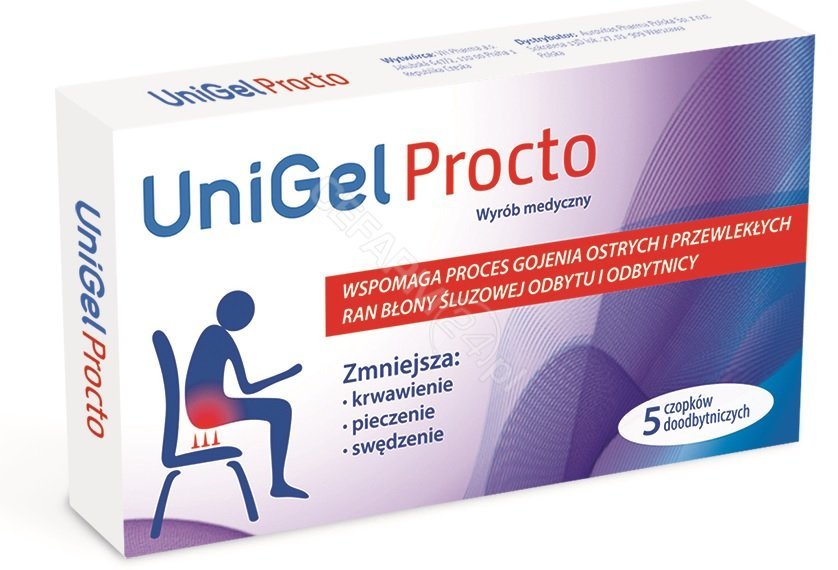 Unigel Apotex Procto X 5 Czopków Apteka Internetowa Cefarm24 3038