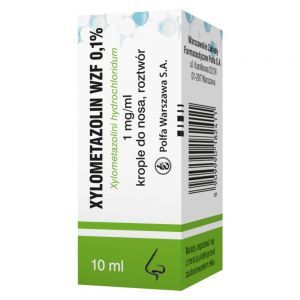 Xylometazolin 0,1% krople 10 ml (Polpharma)